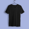 V-NeckHalfsleevePlainBlack2