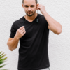 V-NeckHalfsleevePlainBlack3