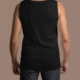 RoundNeckSleevelessLogoBlack2