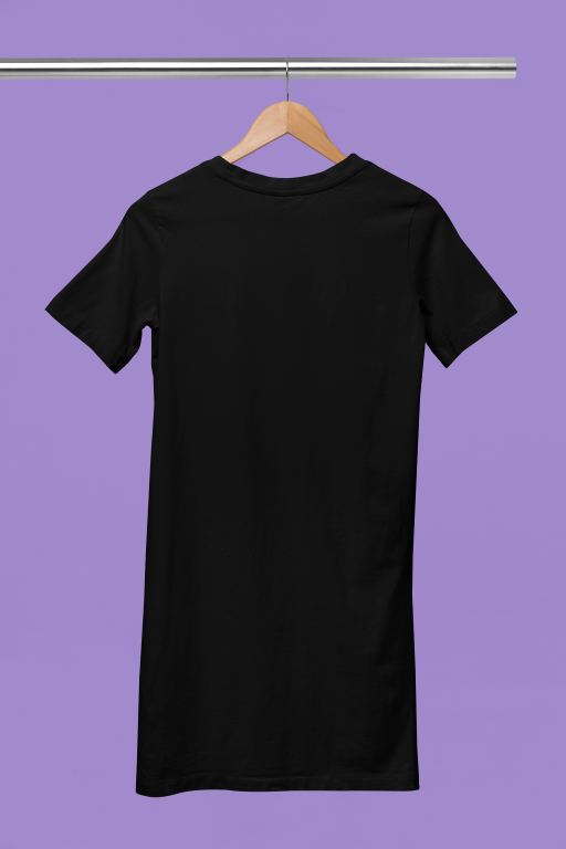 TshirtDressPlainBlack2