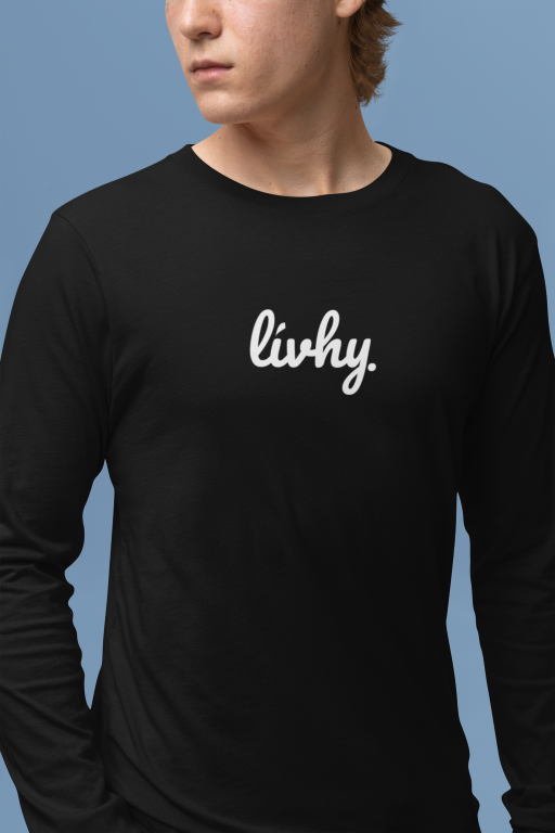 RoundNeckFullSleeveLogoBlack2